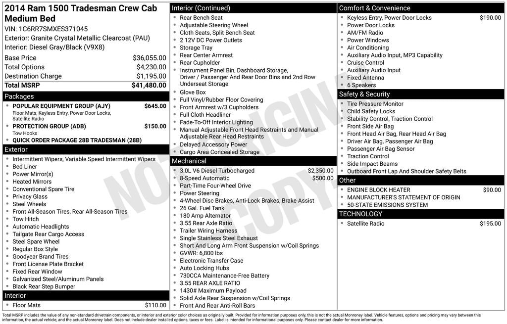 ram ram 1500 pickup 2014 1C6RR7SMXES371045 image ram ram 1500 pickup 2014 1C6RR7SMXES371045 image